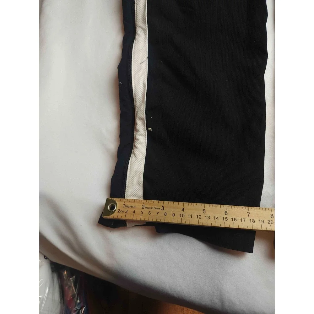 Vintage 90s Y2K Nike Dri Fit Track Pants Mens L Black Striped Sporty Activewear